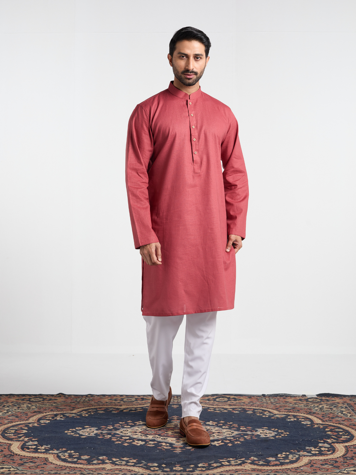 Crimson Basic Kurta