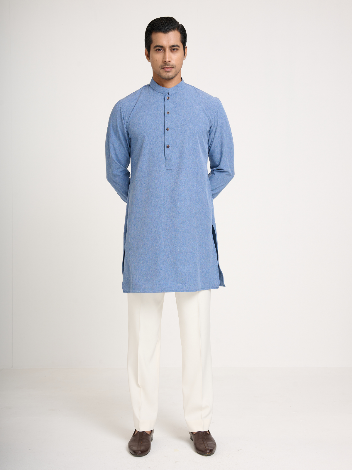 Blue Short Single Kurta