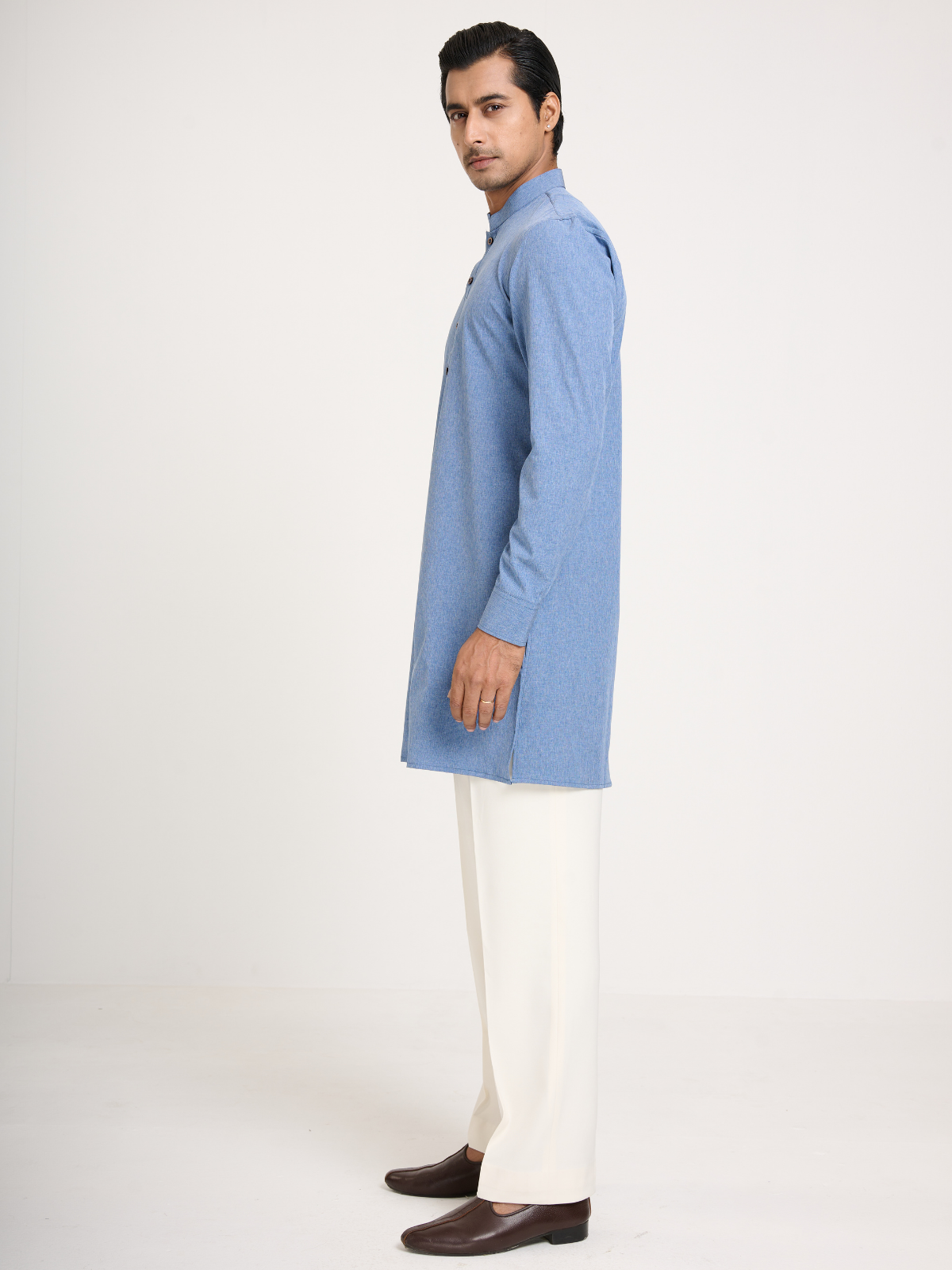 Blue Short Single Kurta