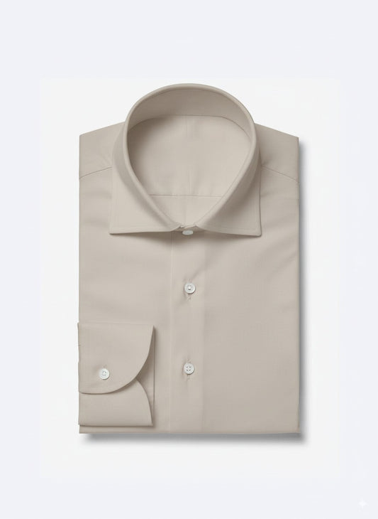 Light Olive Formal Shirt