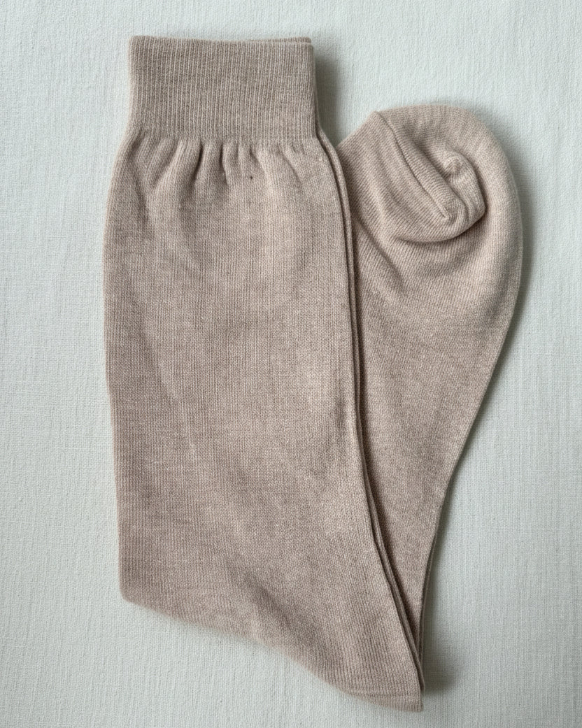 Oatmeal Essential Dress Socks