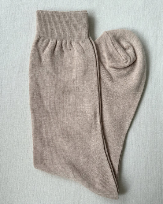 Oatmeal Essential Dress Socks
