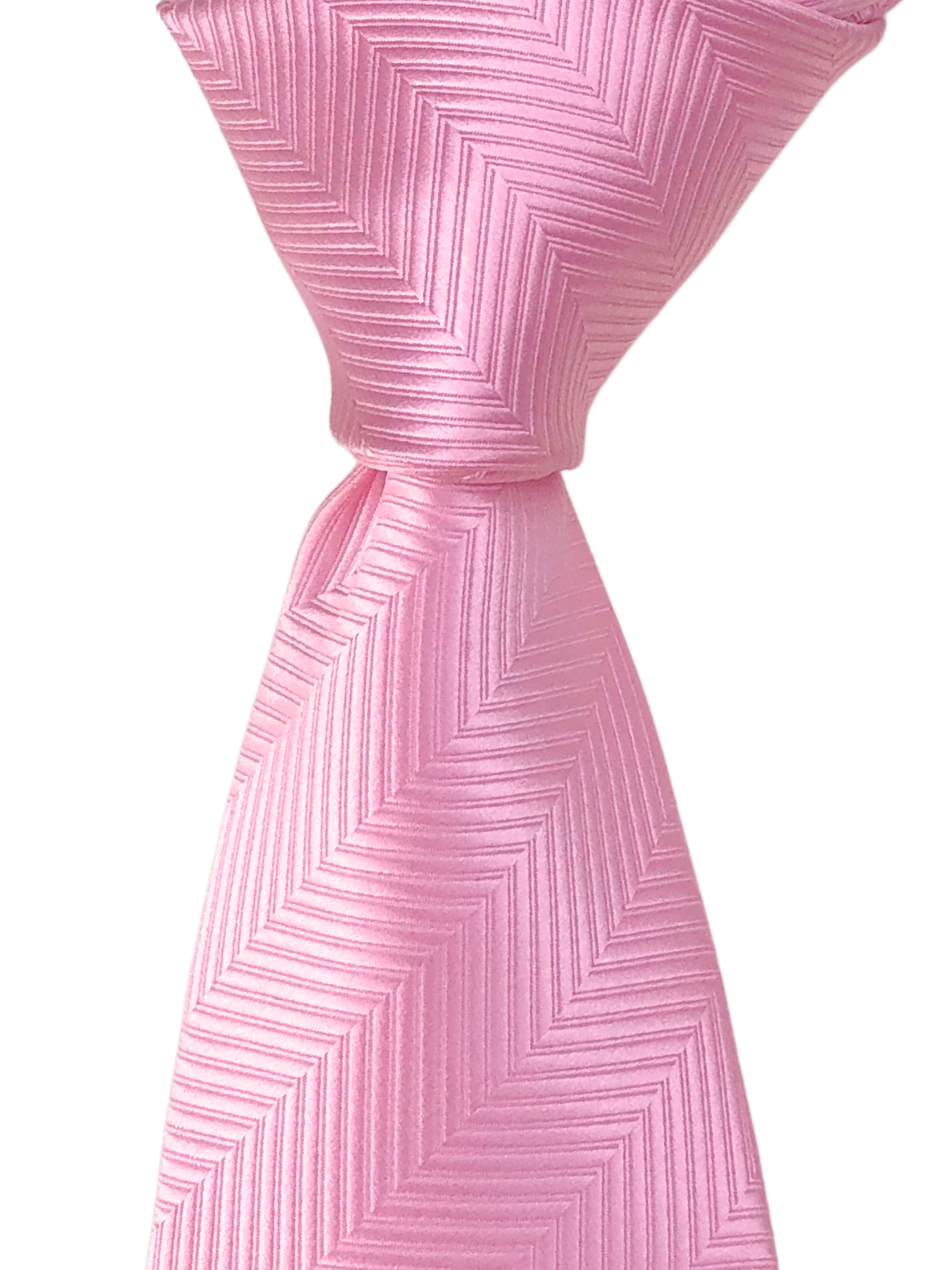 Light Pink Self Print Tie