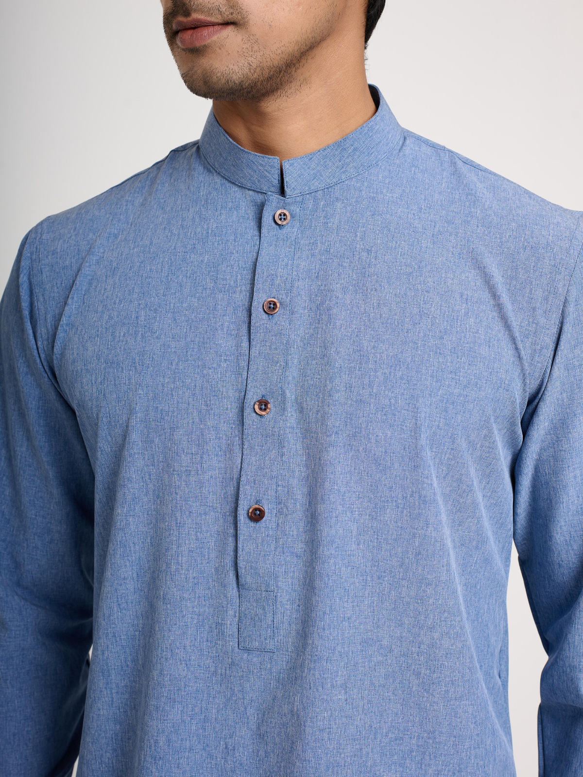 Blue Short Single Kurta