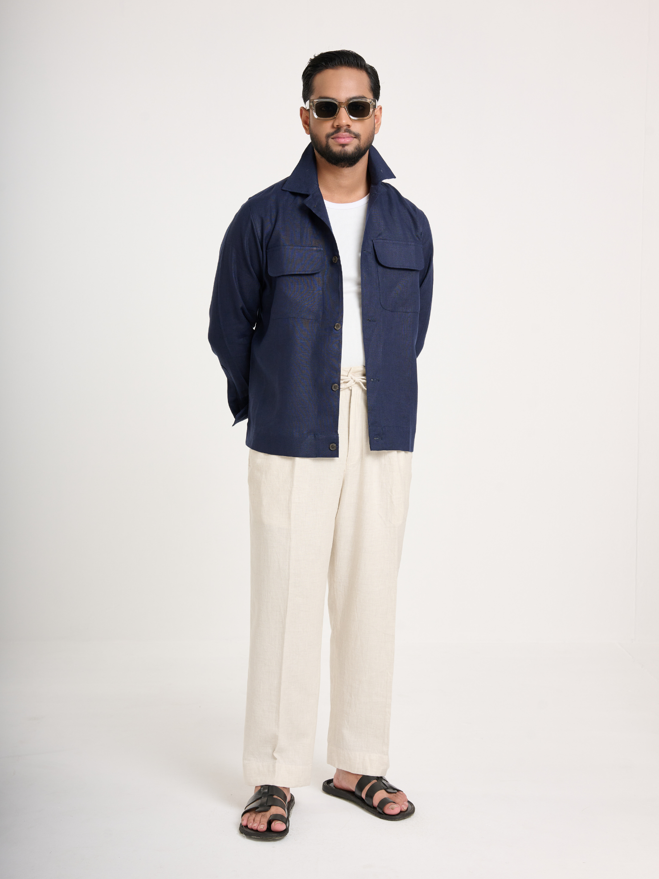 Navy Shacket