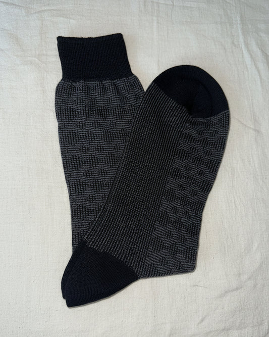 Navy Socks