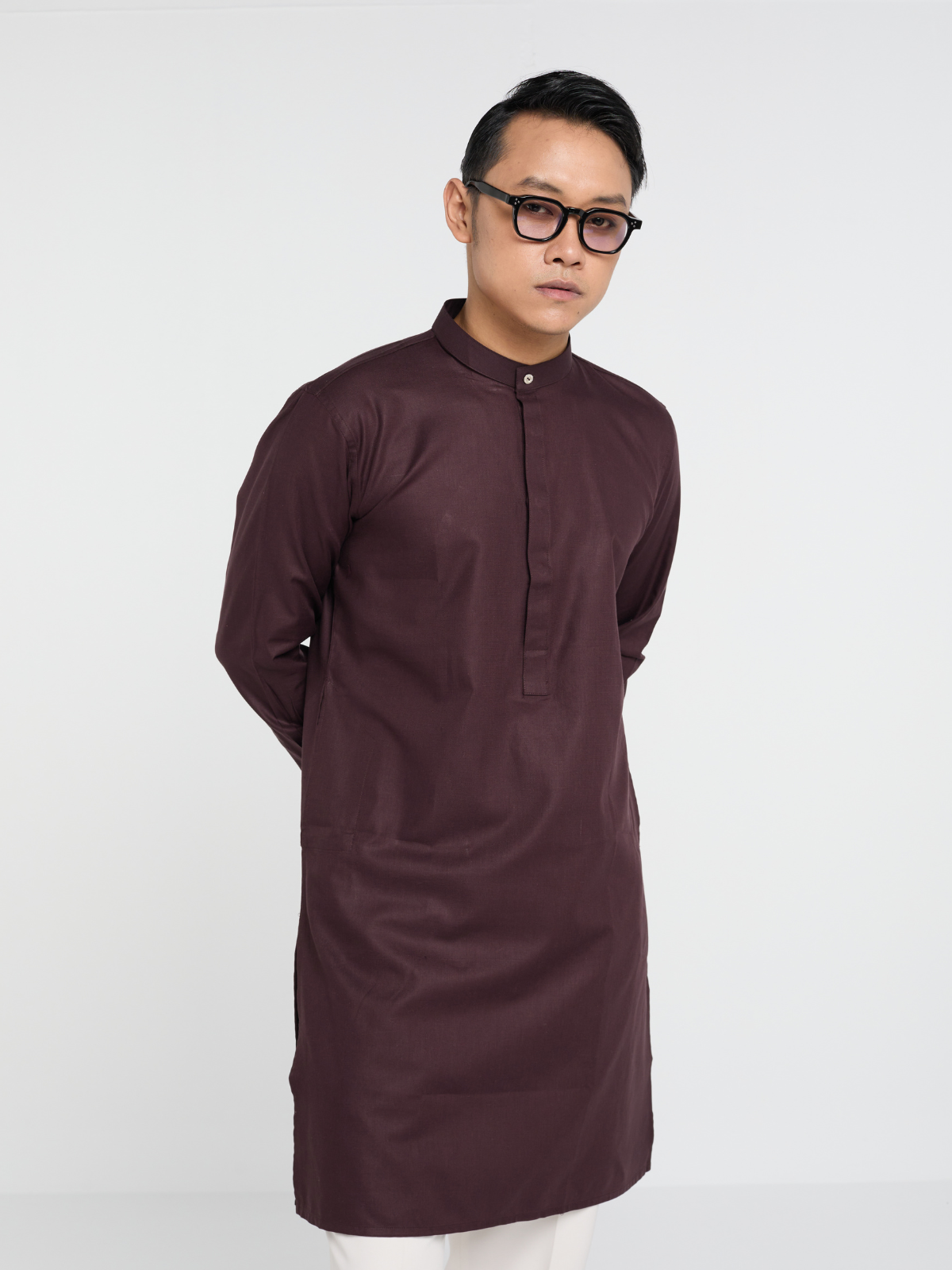Dark Brown Single Kurta