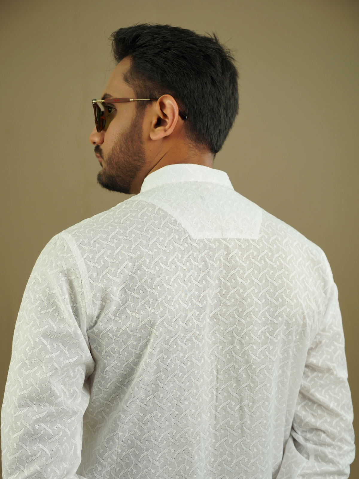 White Chikankari Kurta