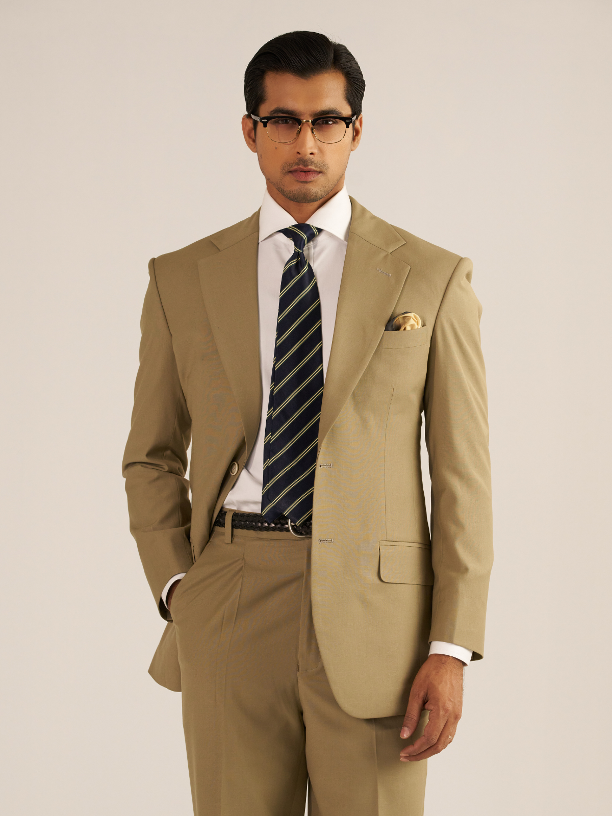 Taupe Suit