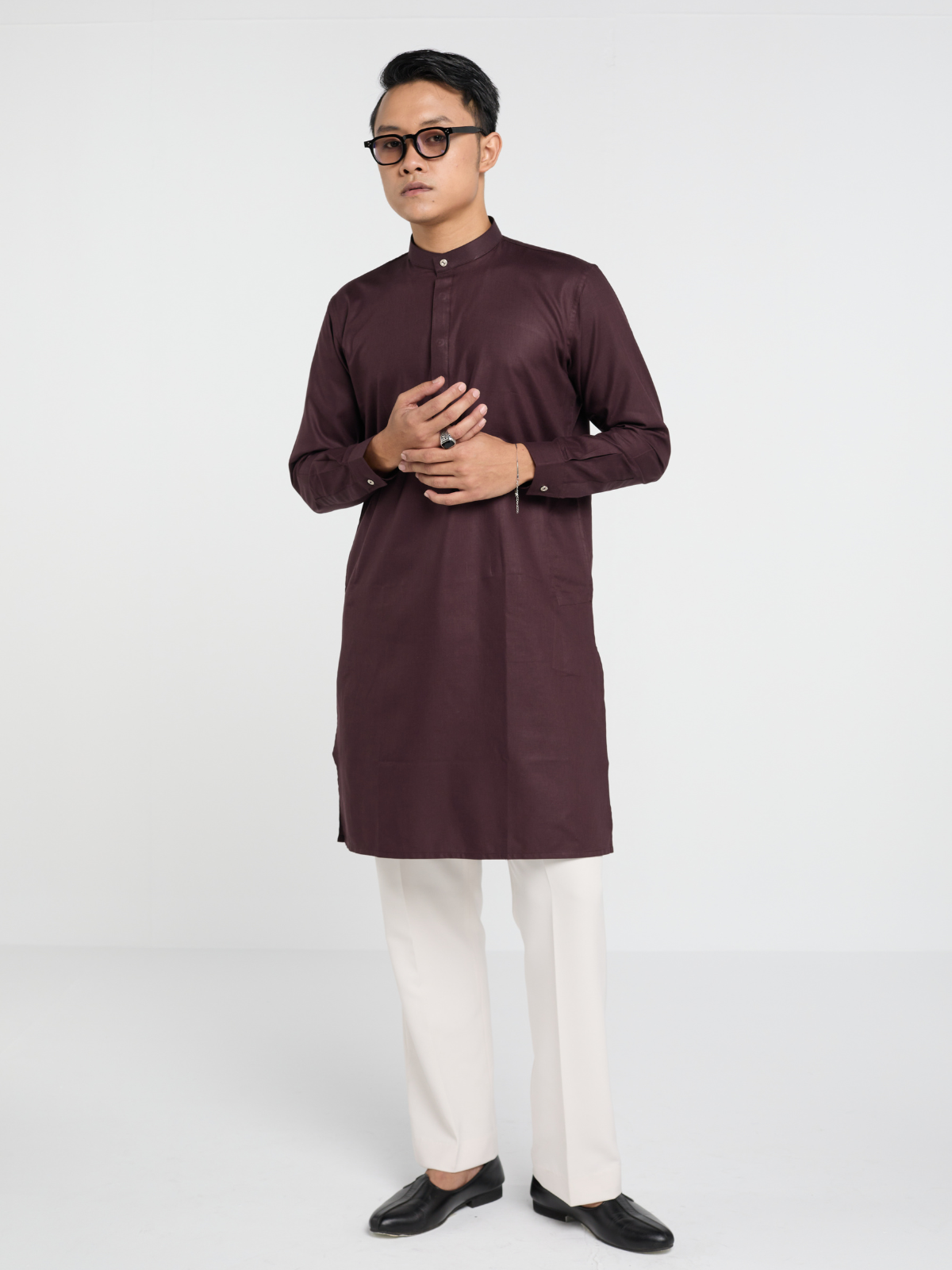 Dark Brown Single Kurta