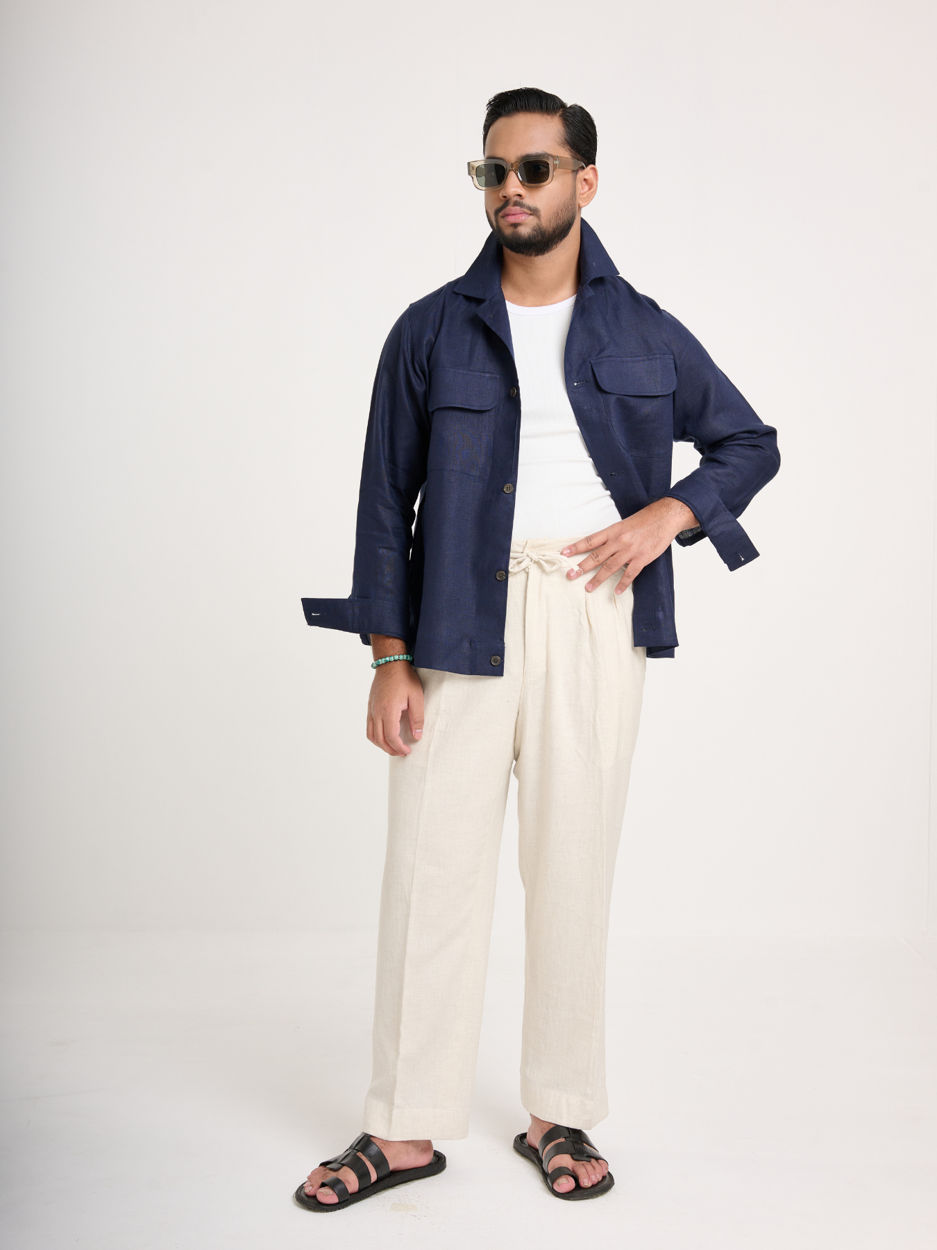 Navy Shacket