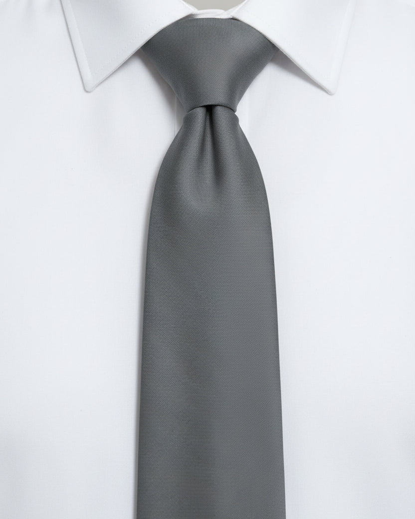 Ash Grey Tie
