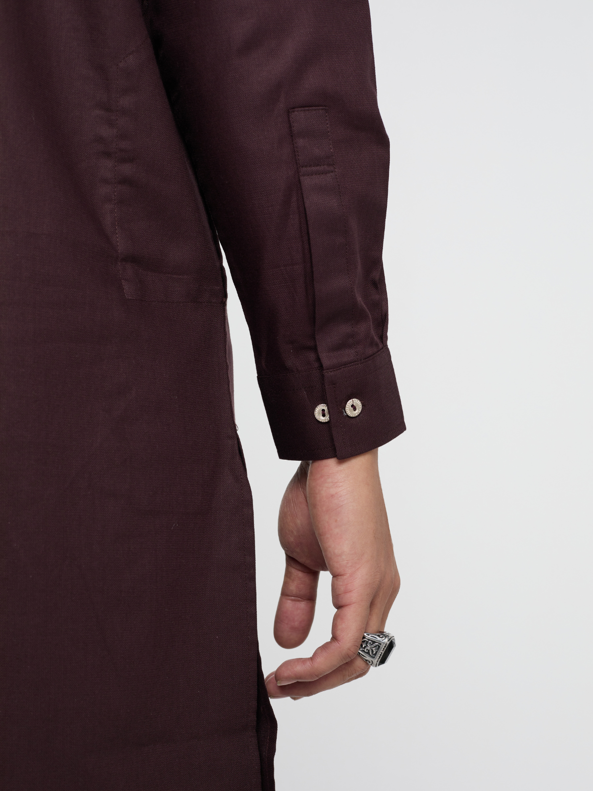 Dark Brown Single Kurta