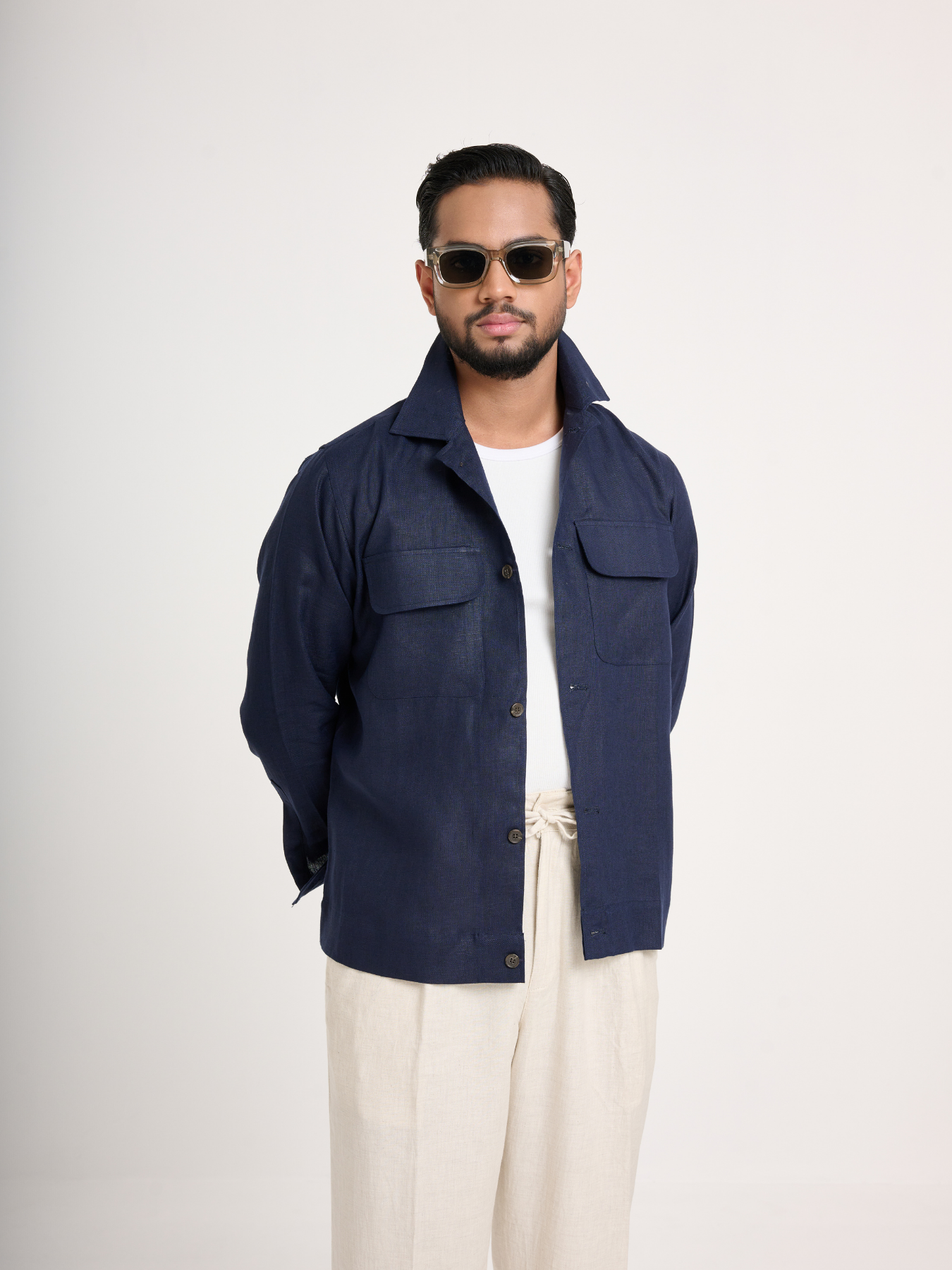 Navy Shacket