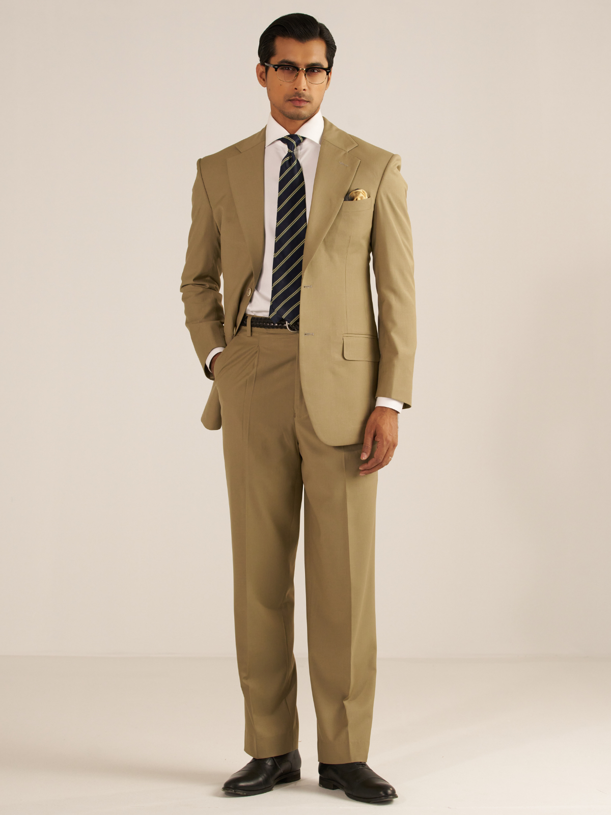 Taupe Suit