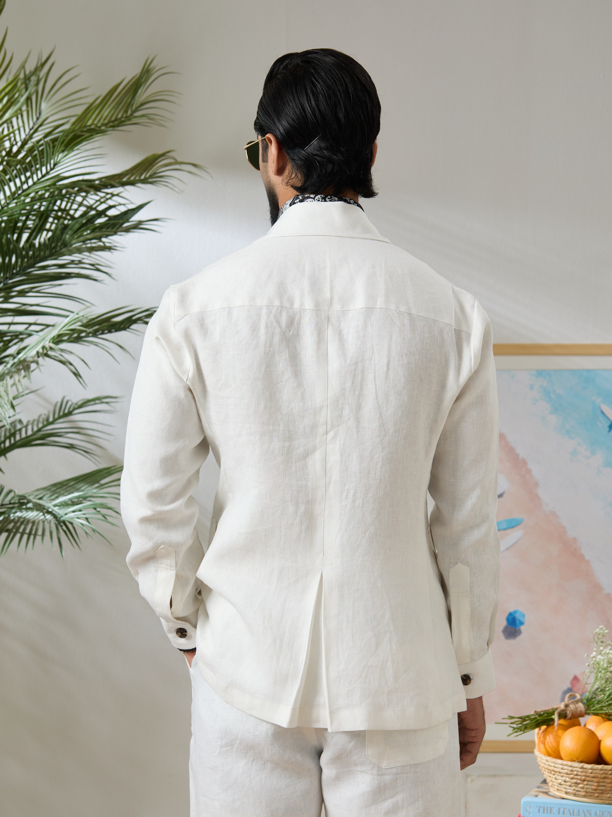 Ivory Field Shacket