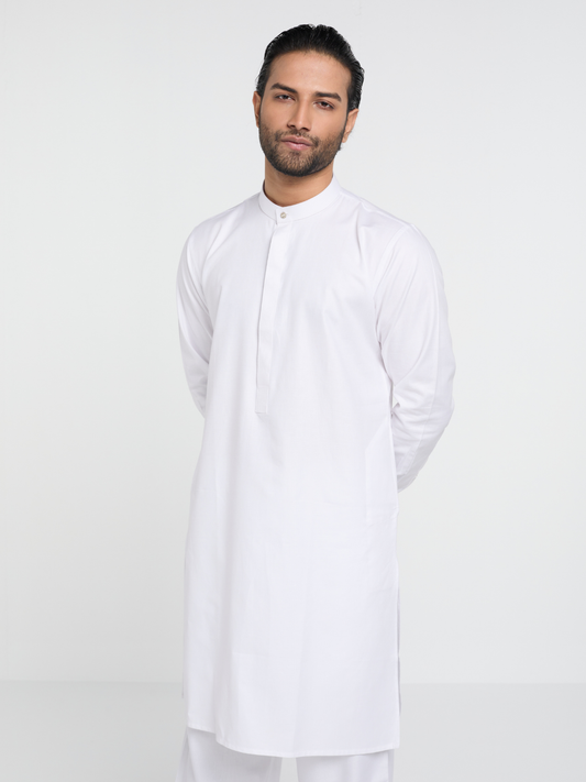 White Single Kurta