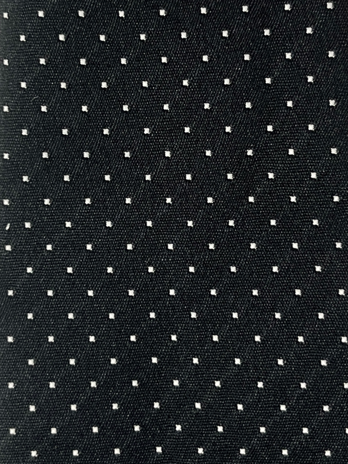 Black Polka Tie