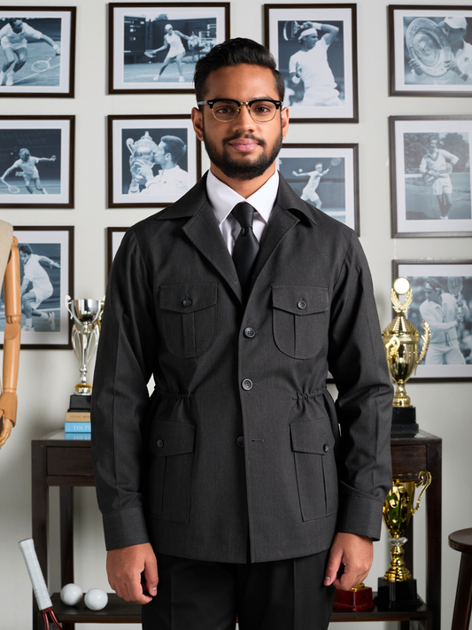 Charcoal Jungle Jacket