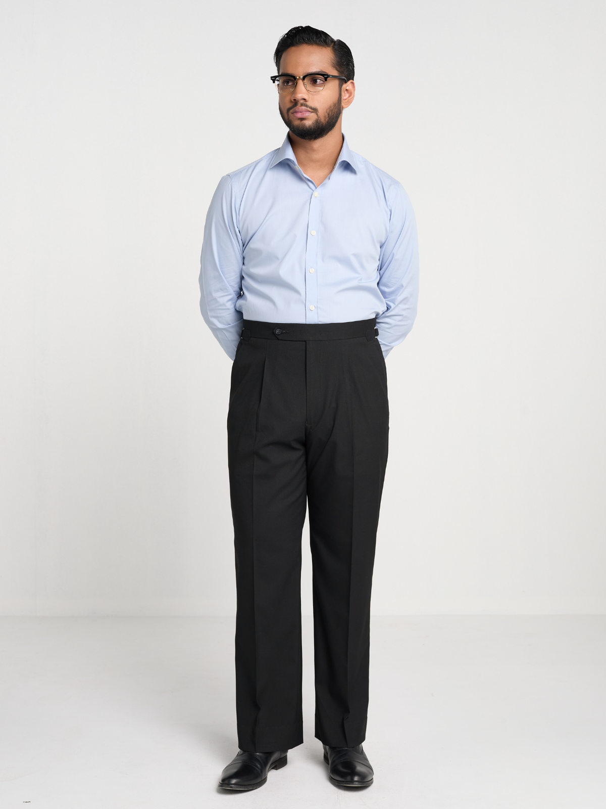 Jet Black Formal Trouser