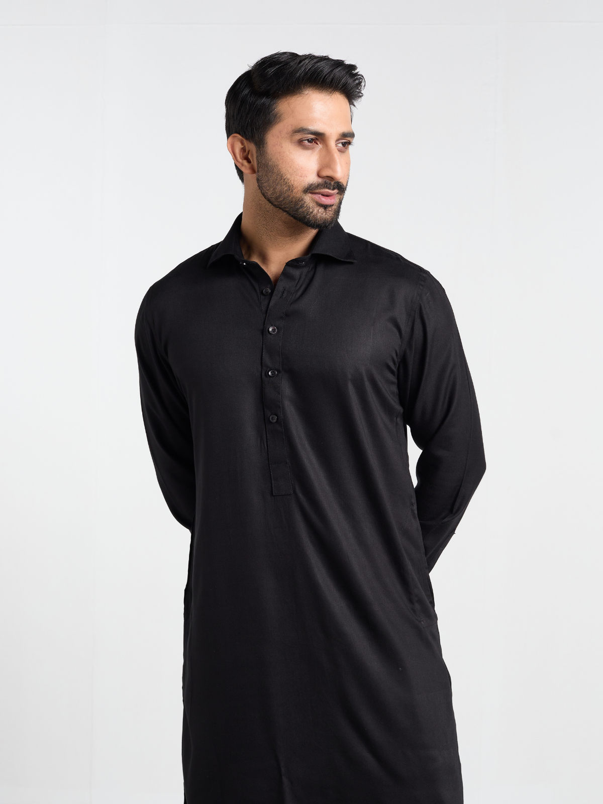 Black Urban Kabli Suit