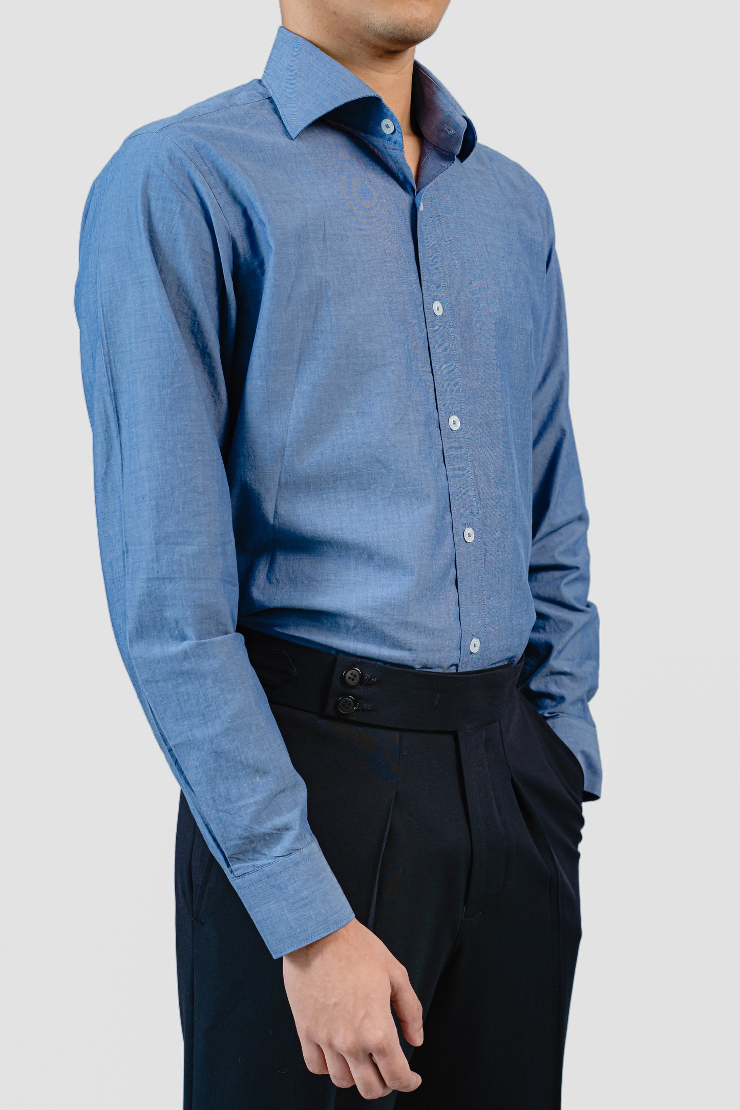 Light Indigo Formal Shirt