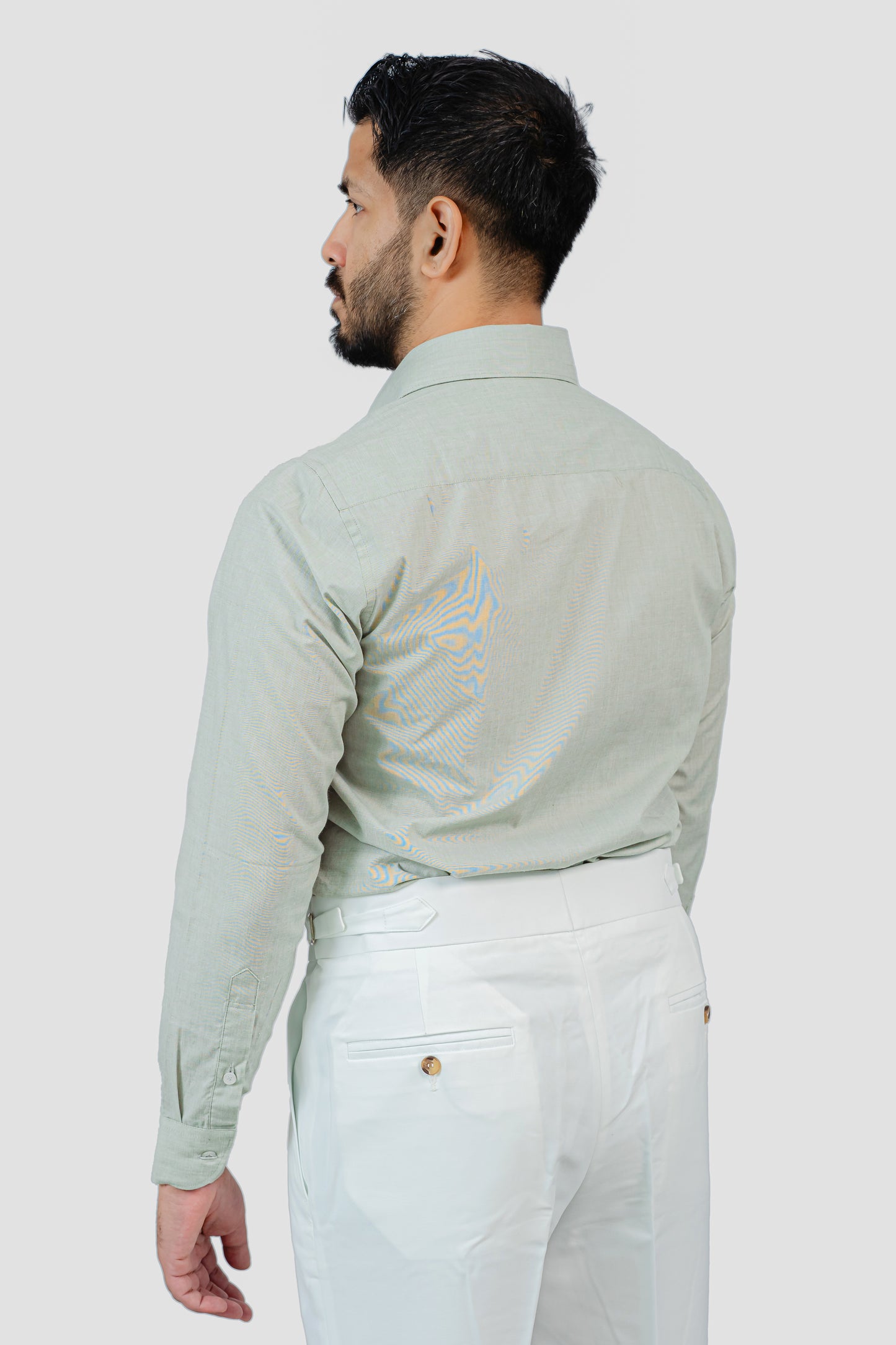 Mint Grey Formal Shirt