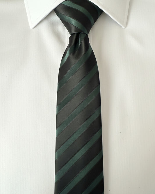 Forest Shadow Stripe Tie