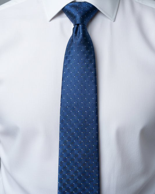 Sapphire Mosaic Tie