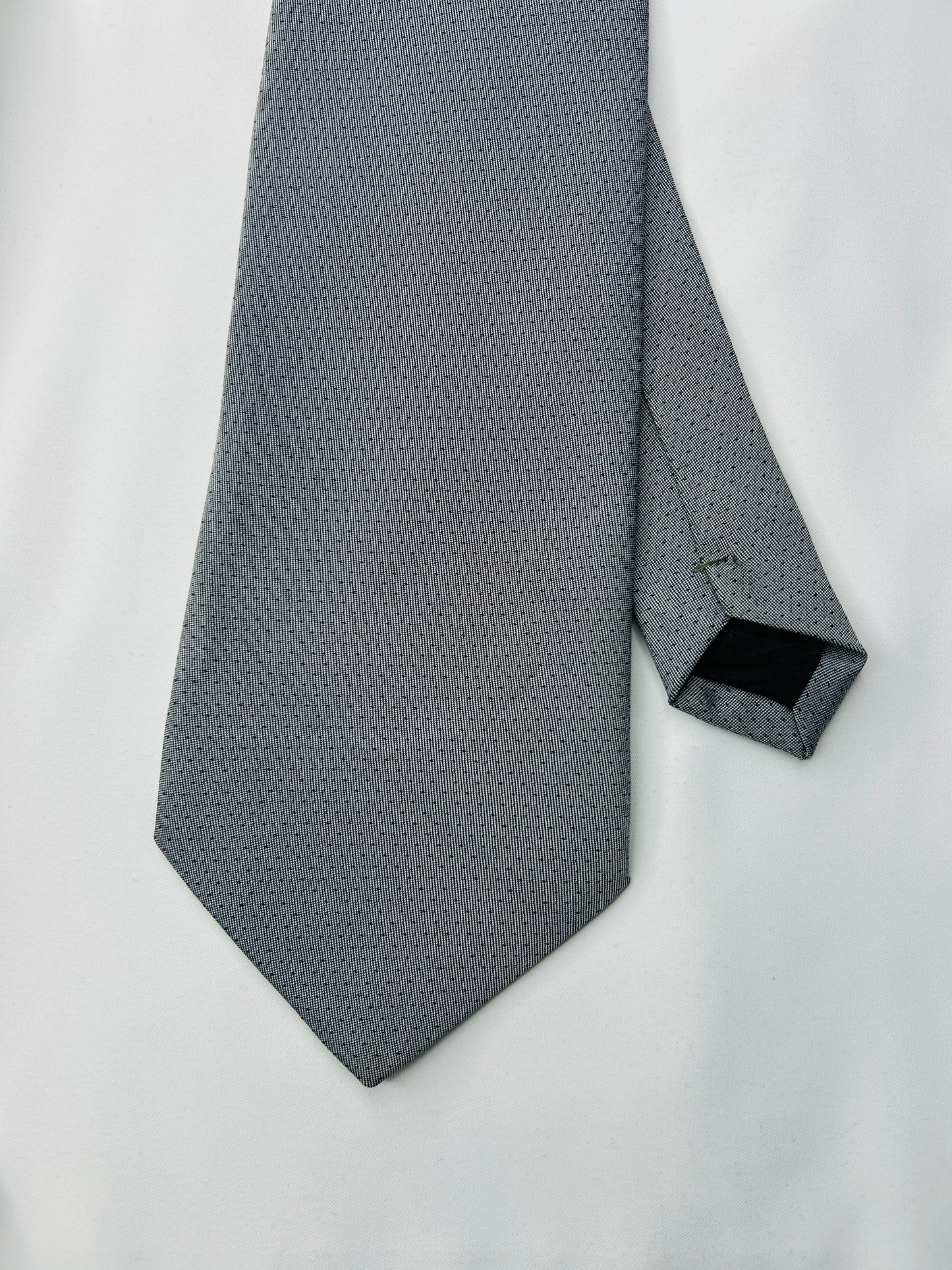 Ash polka dot tie