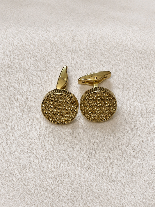 Golden Trellis Cufflinks