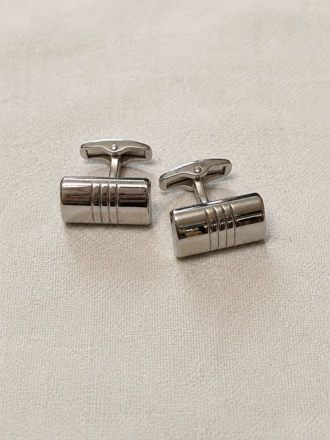 Sterling Line Cufflinks