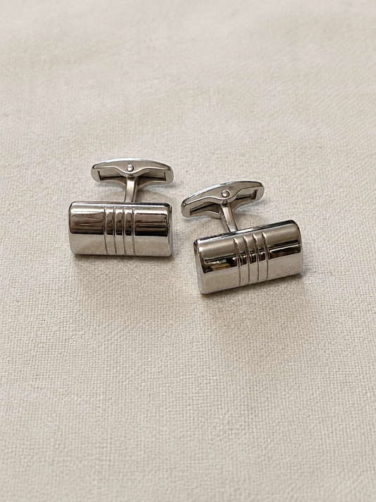 Sterling Line Cufflinks