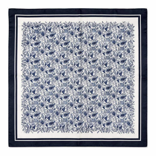 Midnight Paisley Bandana