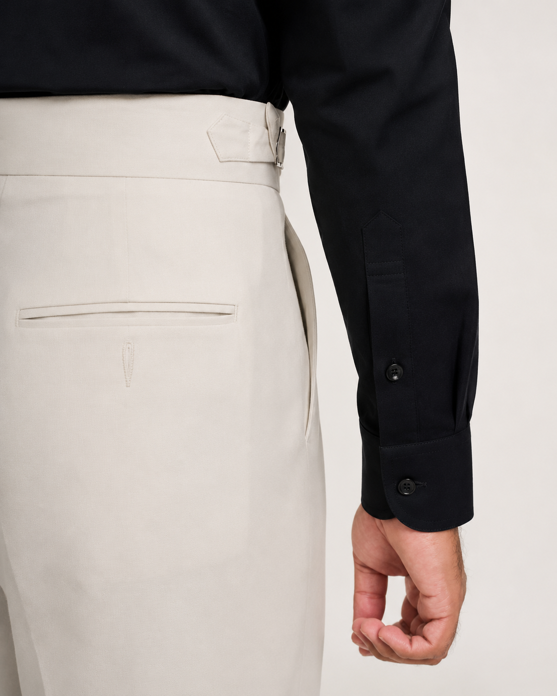 Black Button Down Formal Shirt