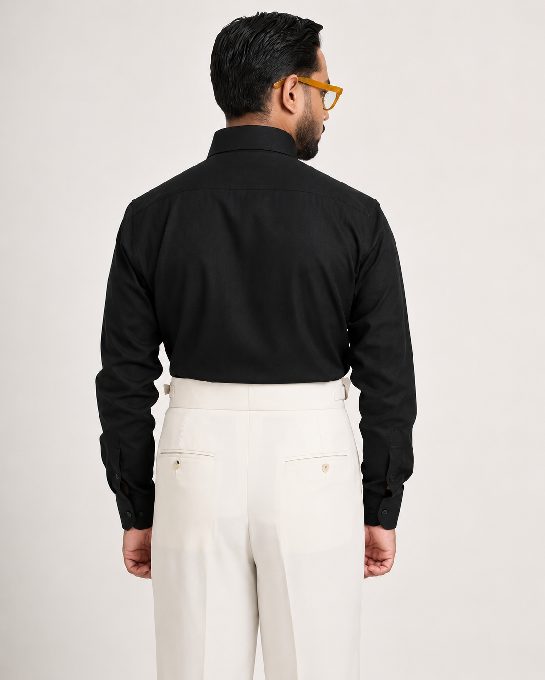 Black Button Down Formal Shirt
