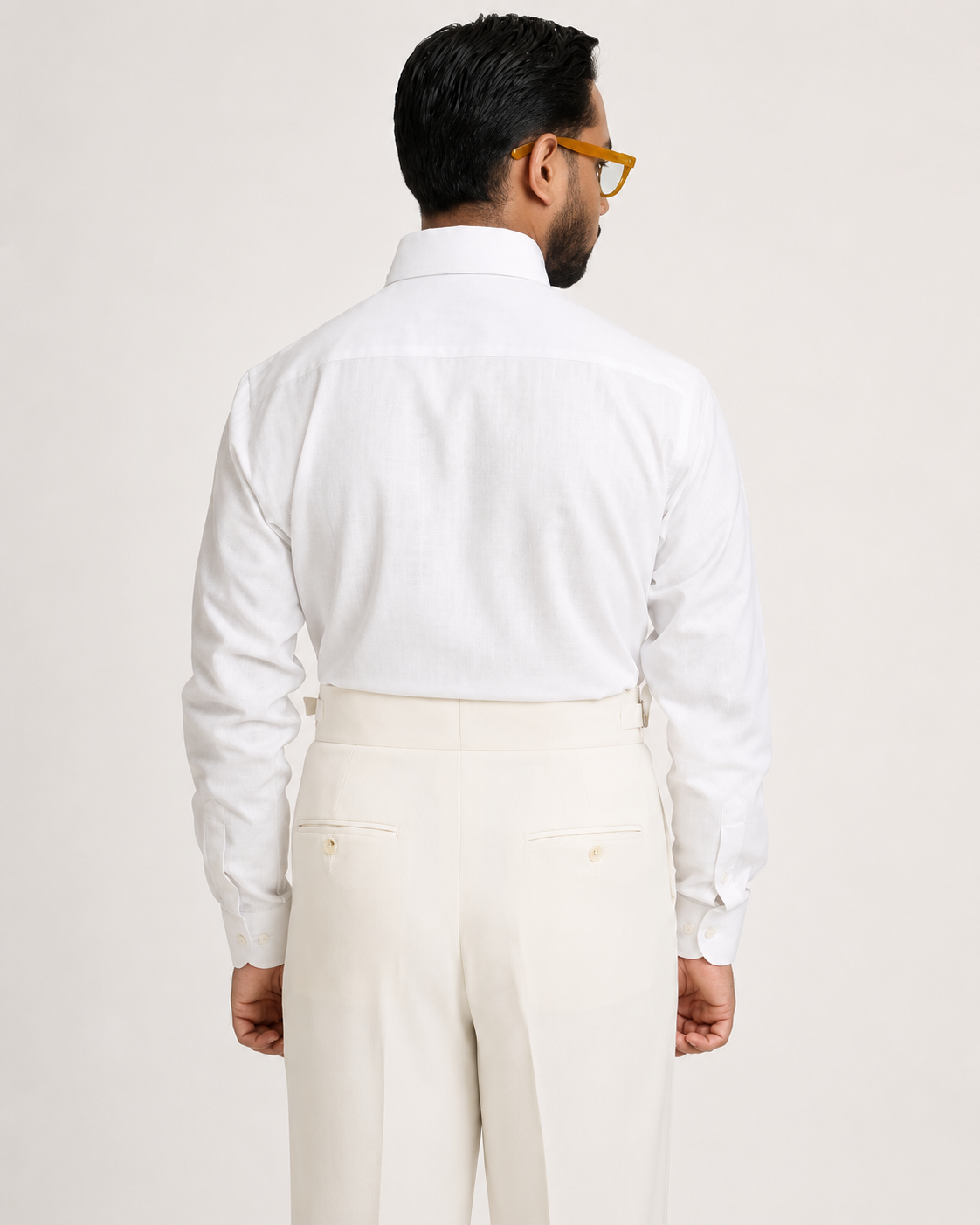 White Button Down Formal Shirt