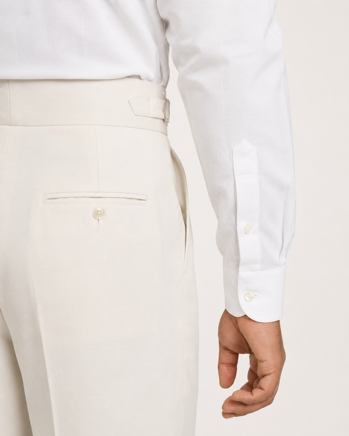 White Button Down Formal Shirt