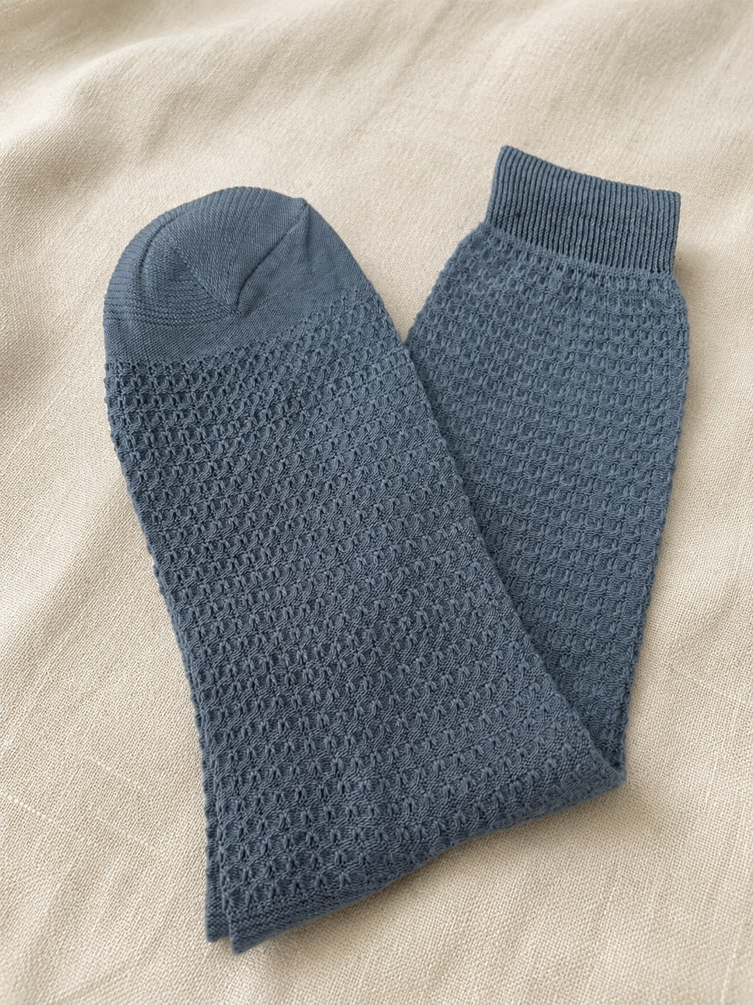 Cozy Blue Socks