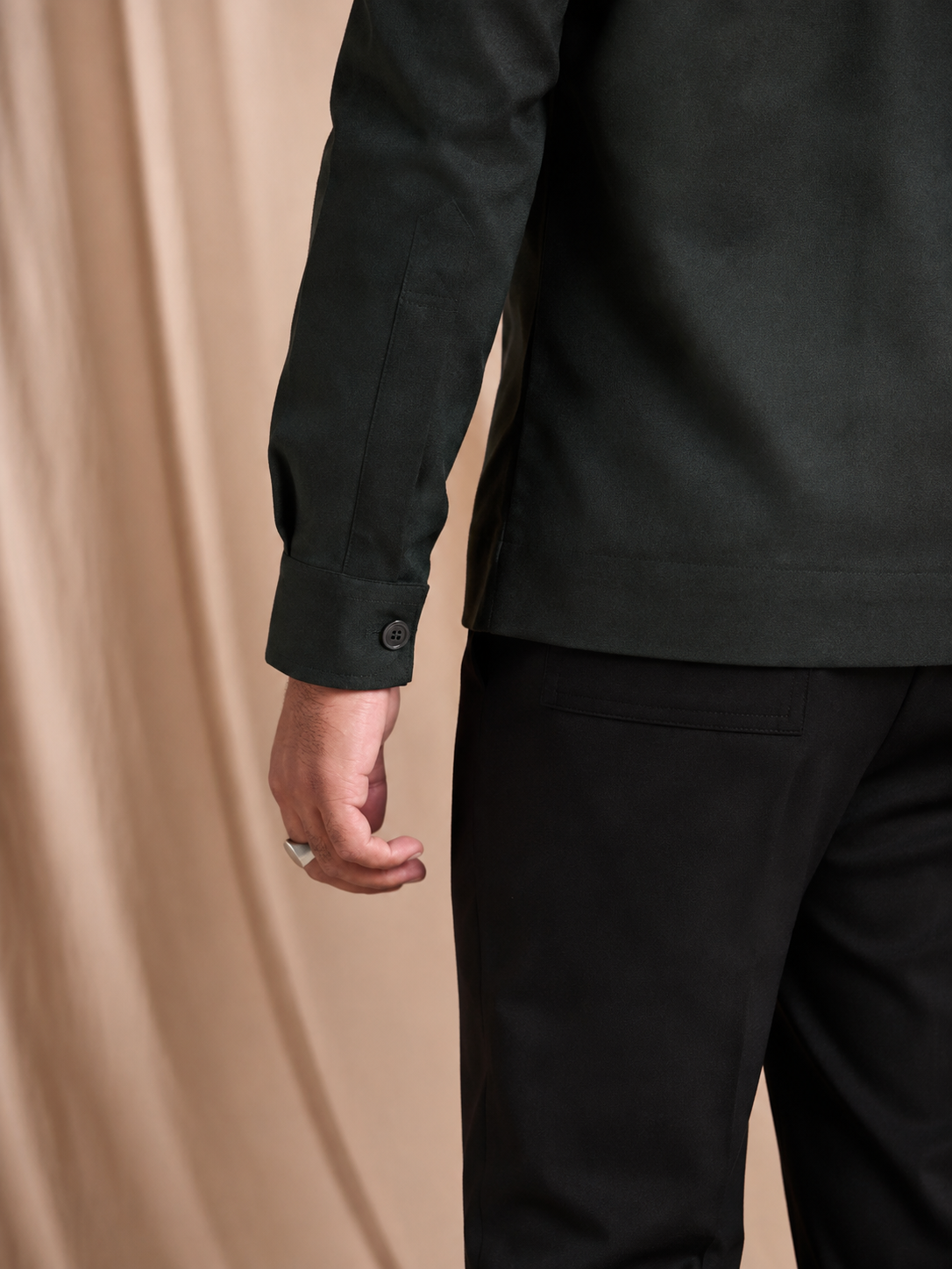 Bottle Green Shacket