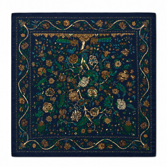Ornate Floral Bandana