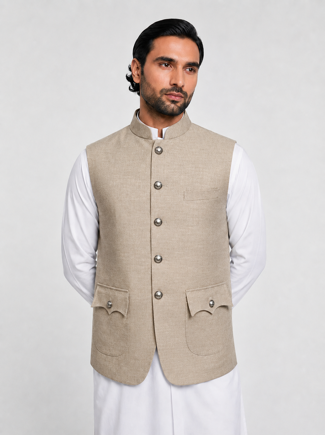 Cream Stone Coaty