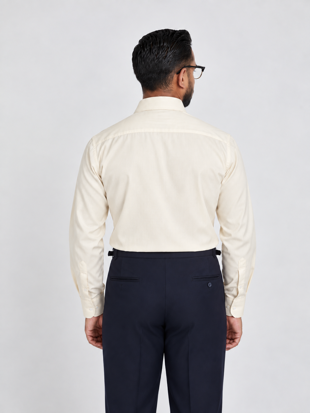 Butter Yellow Formal Shirt