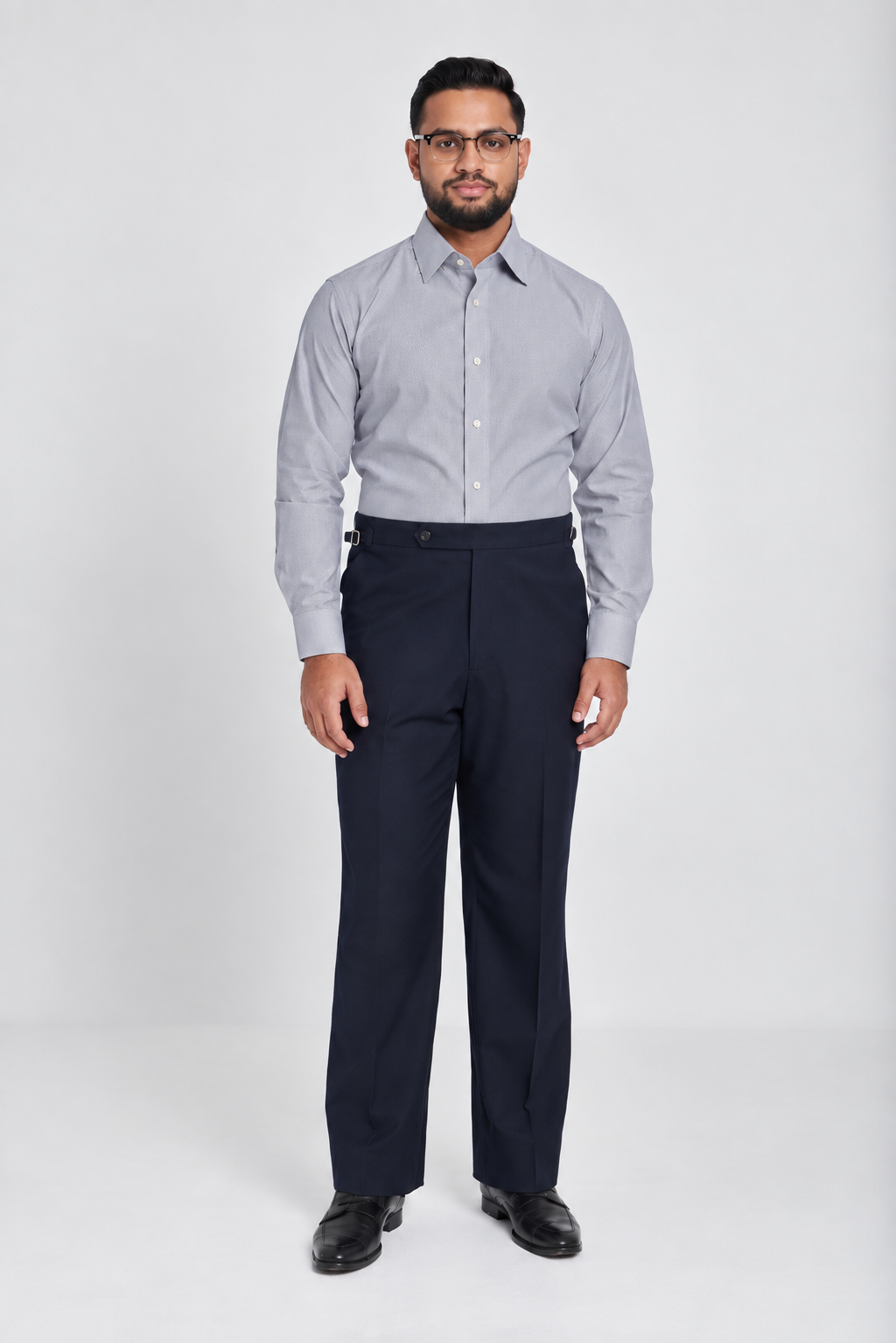 Silver Grey Formal Shirt