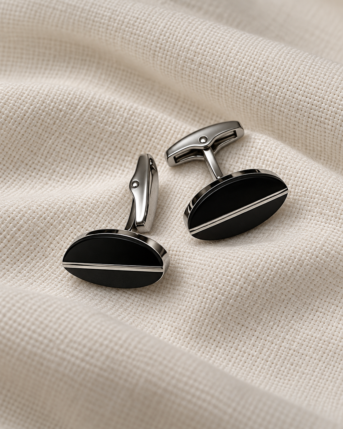 Black Line Cufflinks