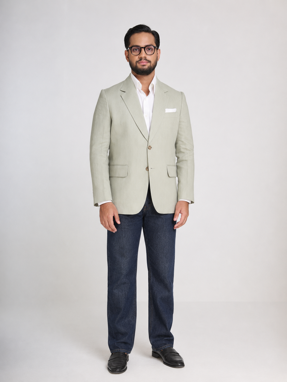 Lemon Linen Blazer