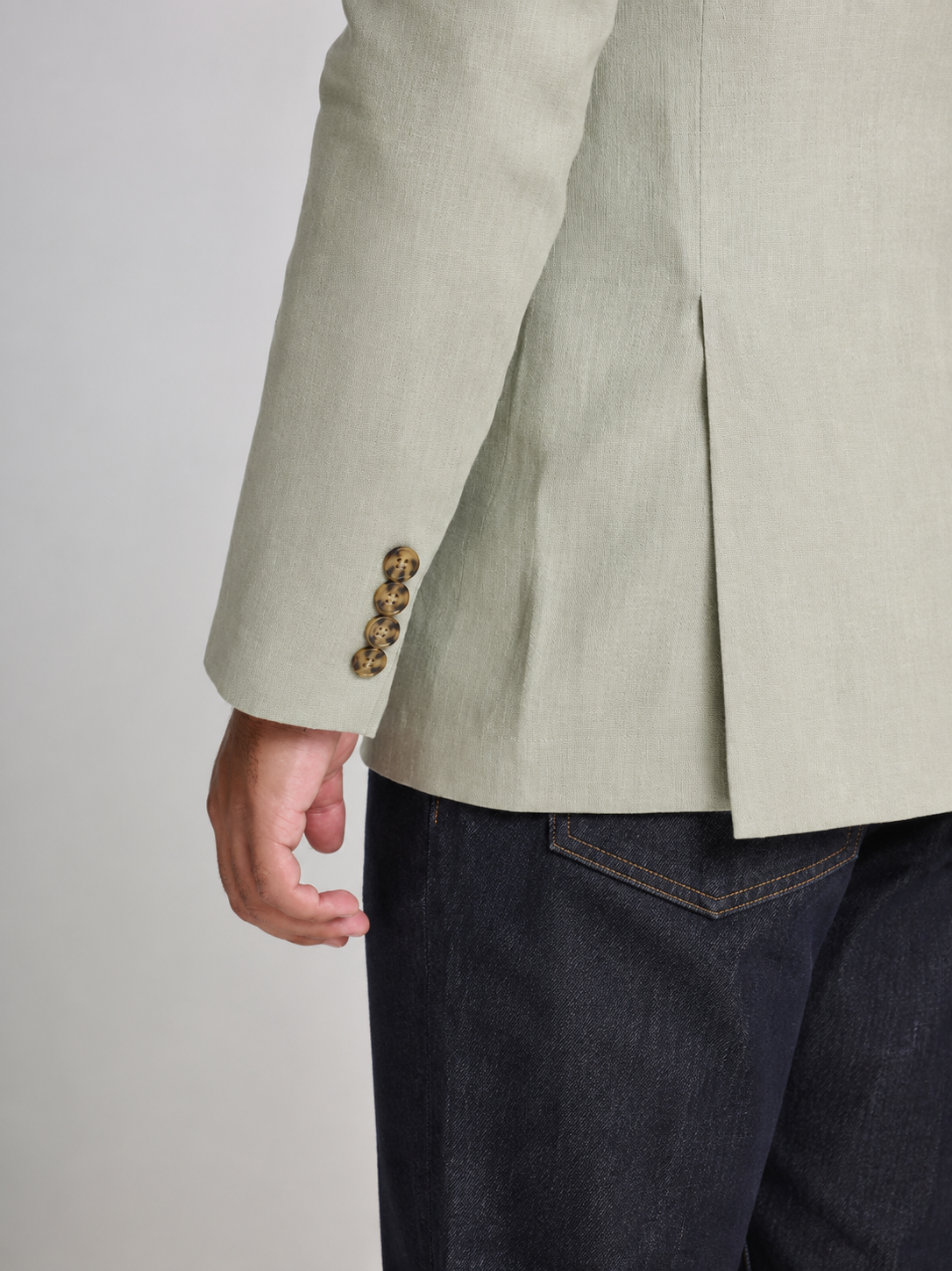 Lemon Linen Blazer