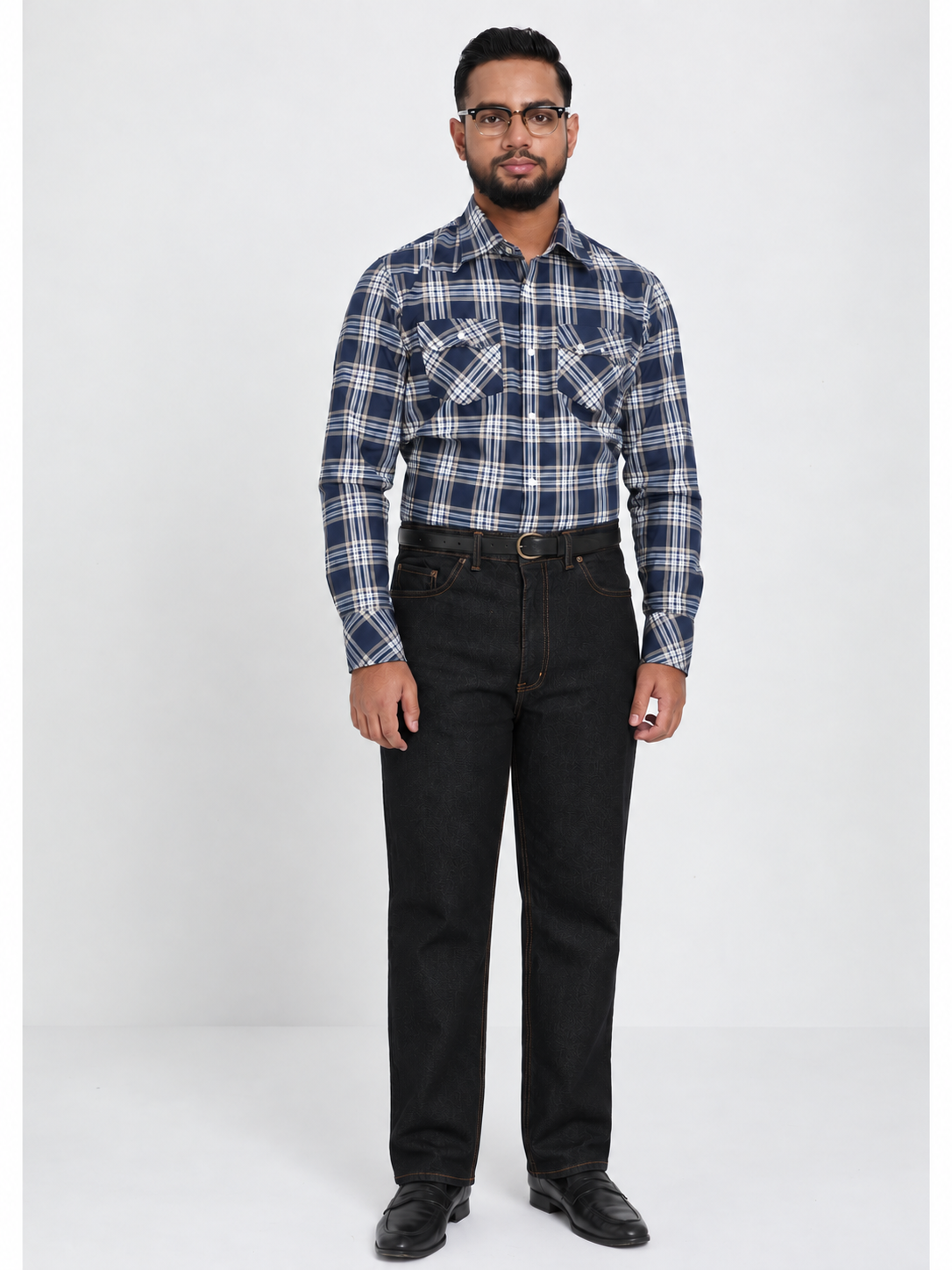 Black Mid Rise Jeans