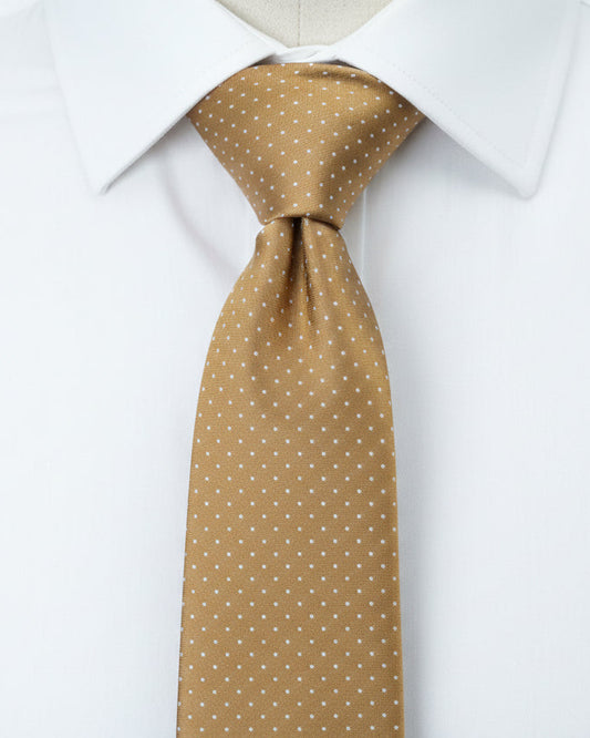 The Honeycomb Pin Dot Tie