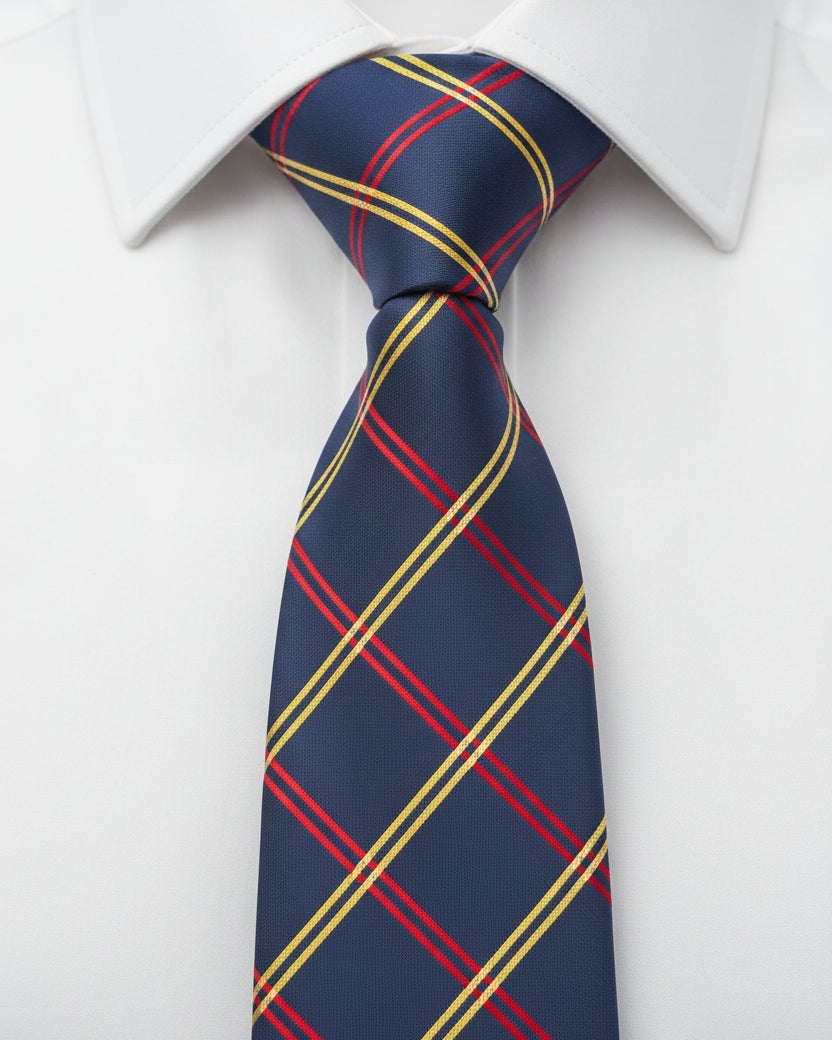 The Windowpane Check tie